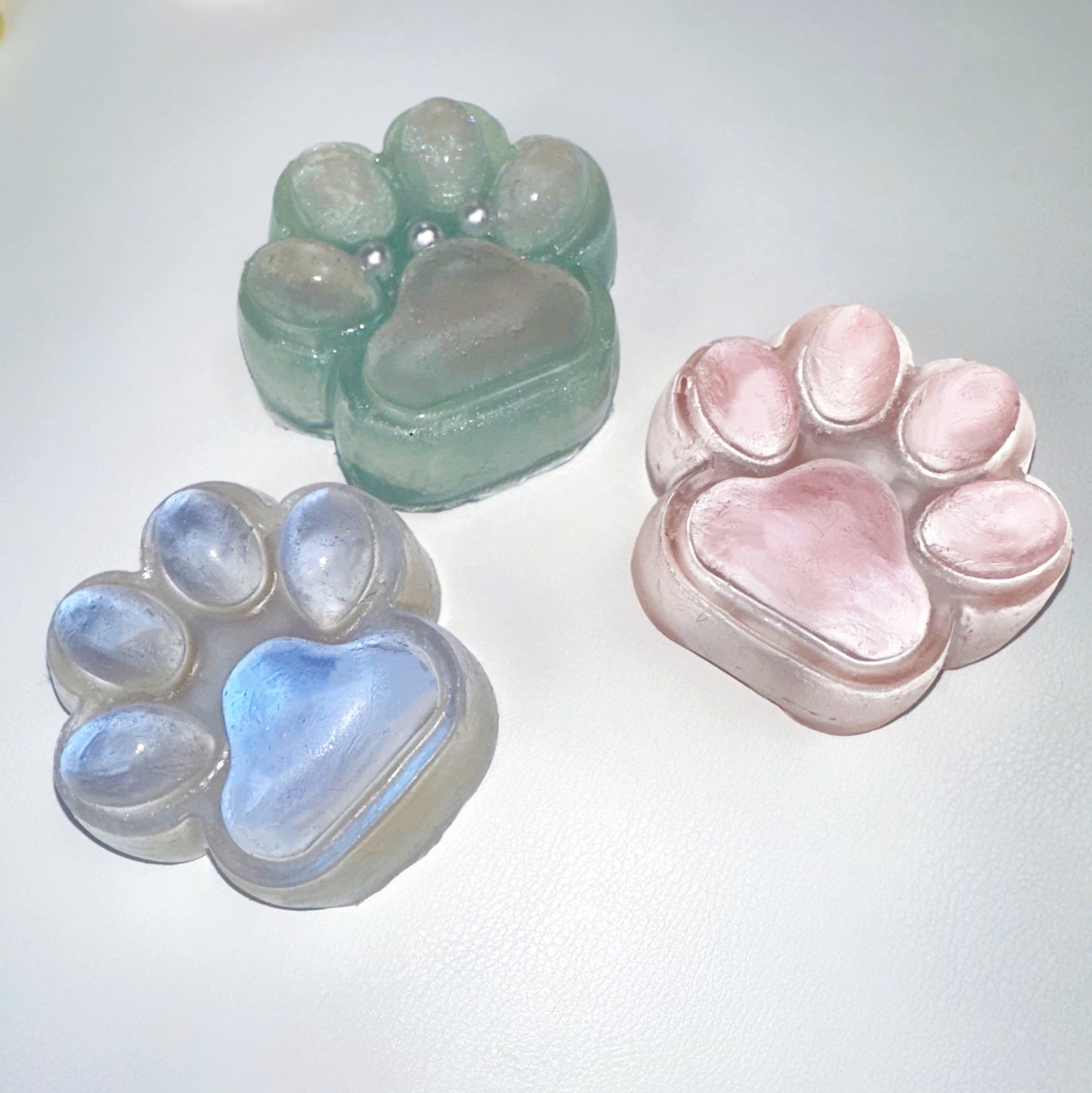 9-Color Magic Cat Paw Squishy - Dual Texture Sensory Toy for Stress Relief & Fun