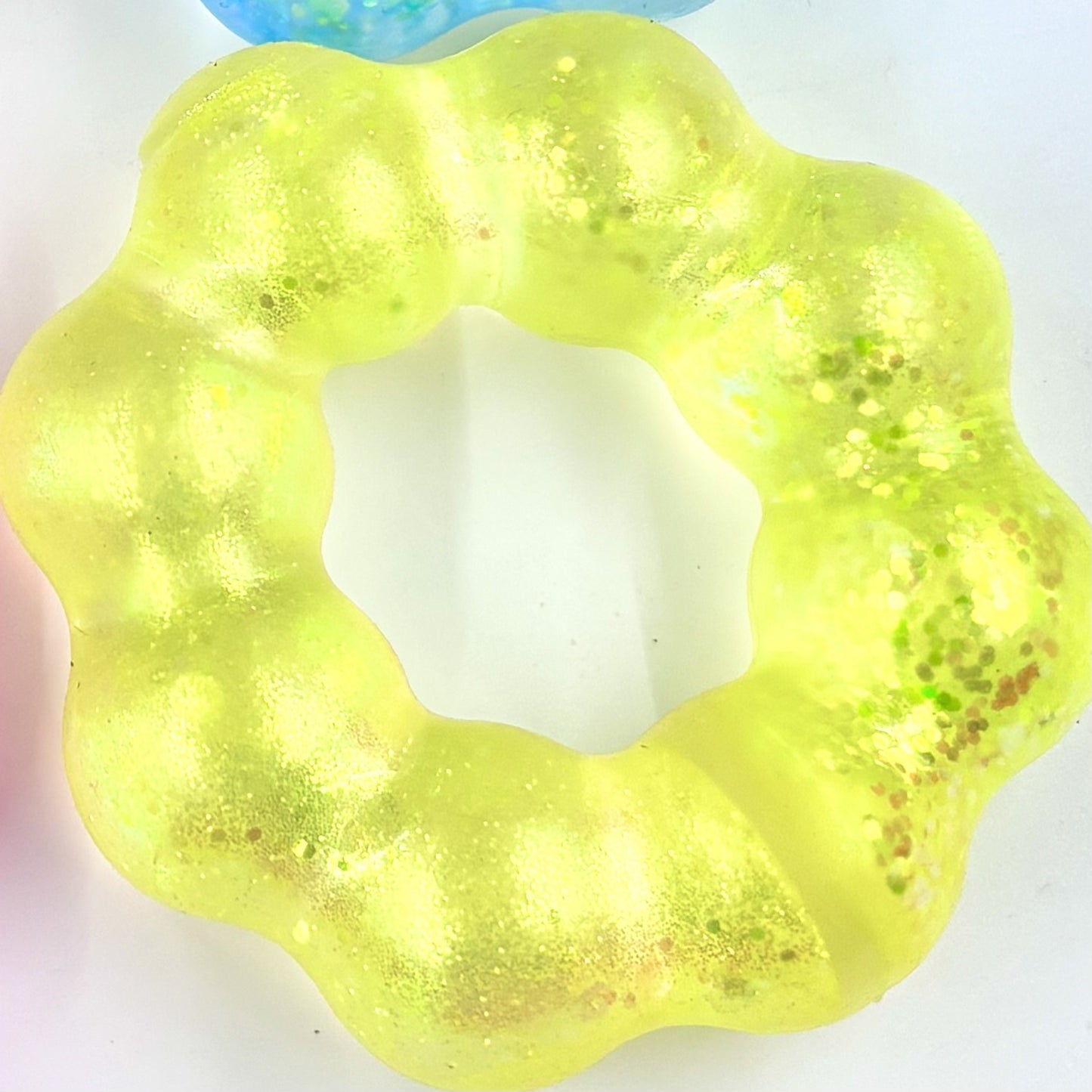 Hand Sticky Maltose Fidget Bracelet | Wearable & Stretchy Sensory Ring | TPR Portable Stress Relief Toy