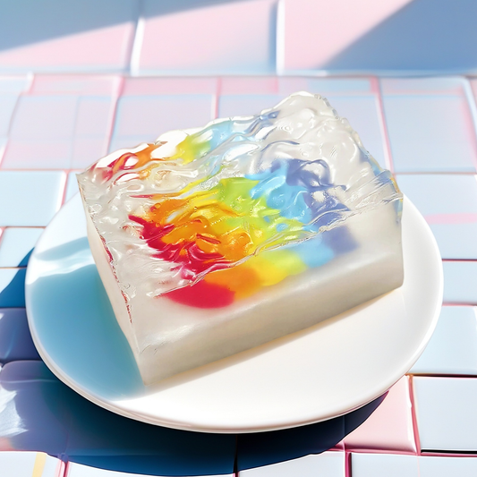 Handmade Water Wave Cube Squishy | Custom Sensory Toy | Stress Relief Gift