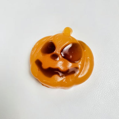 Halloween Squishy Set - 5 Pack Ghost, Pumpkins, Bat & Skull Sensory Fidget Toys for Stress Relief